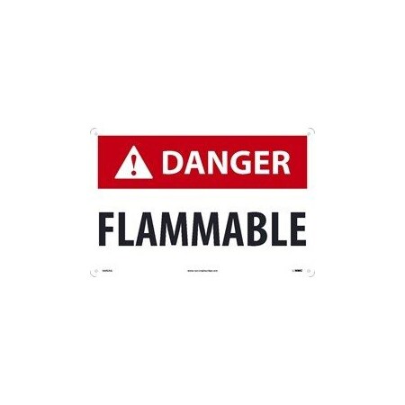 Nmc DANGER, FLAMMABLE, 7X10, 050 D692R